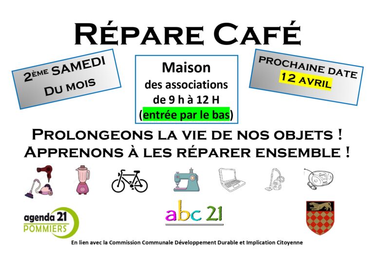 Repare Café 12-04-25