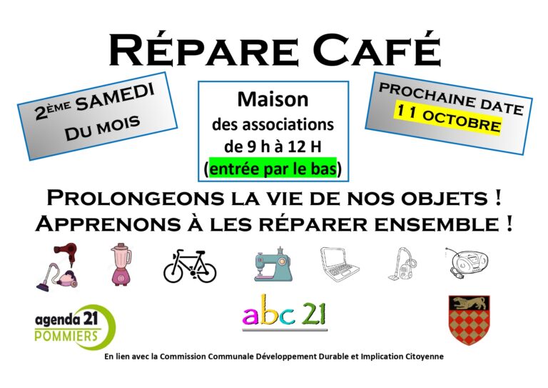 Repare Café 10-10-25