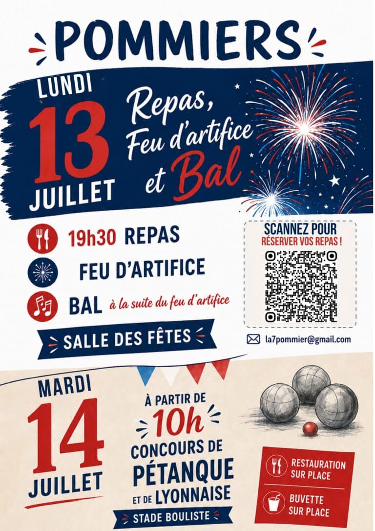 AFFICHE 7 Fête NAT POMMIERS